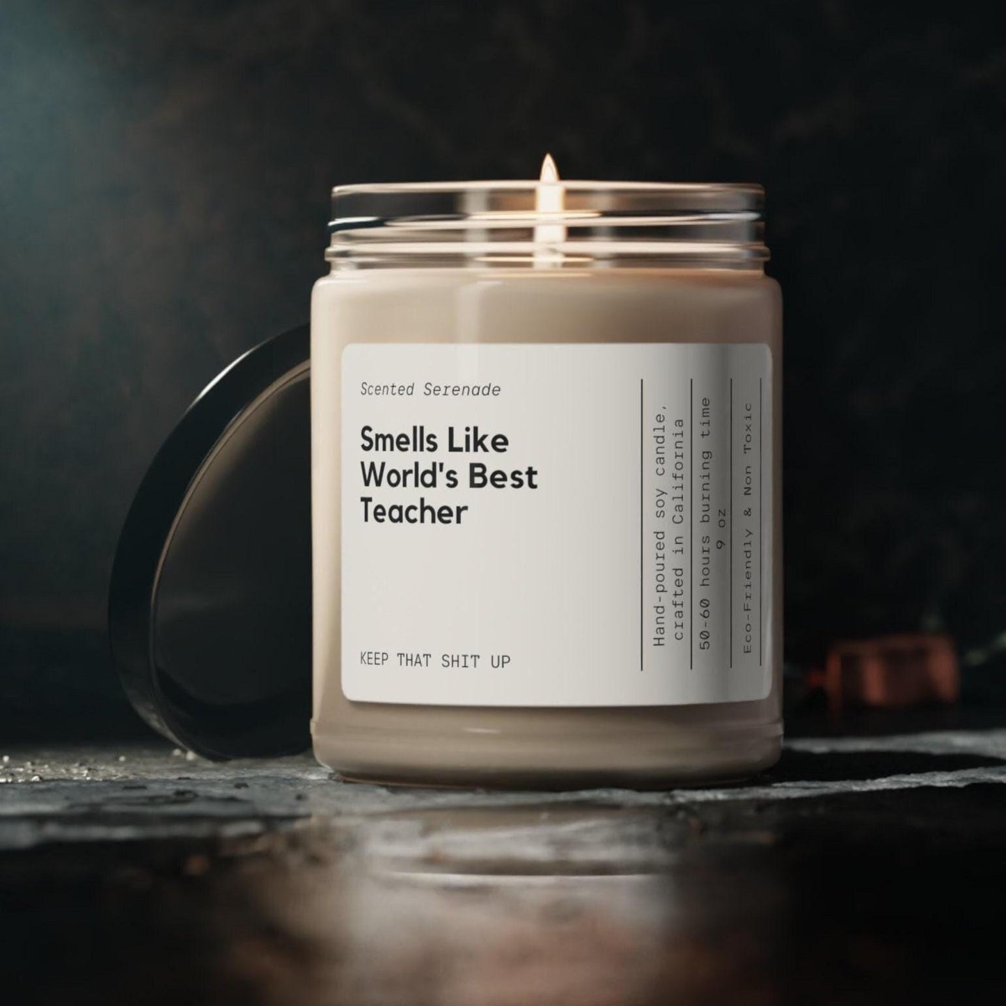 World's Best Teacher Candle, Back to School Candle, Teacher Candle, Teacher Gifts Ideas