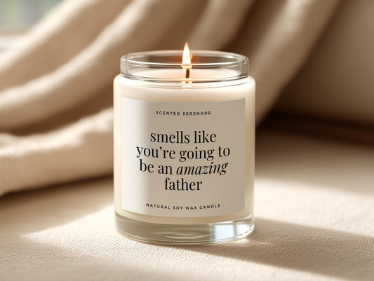 First Time Dad Candle, Fathers Day Gift, New Dad Gift, Expecting Dad Gifts