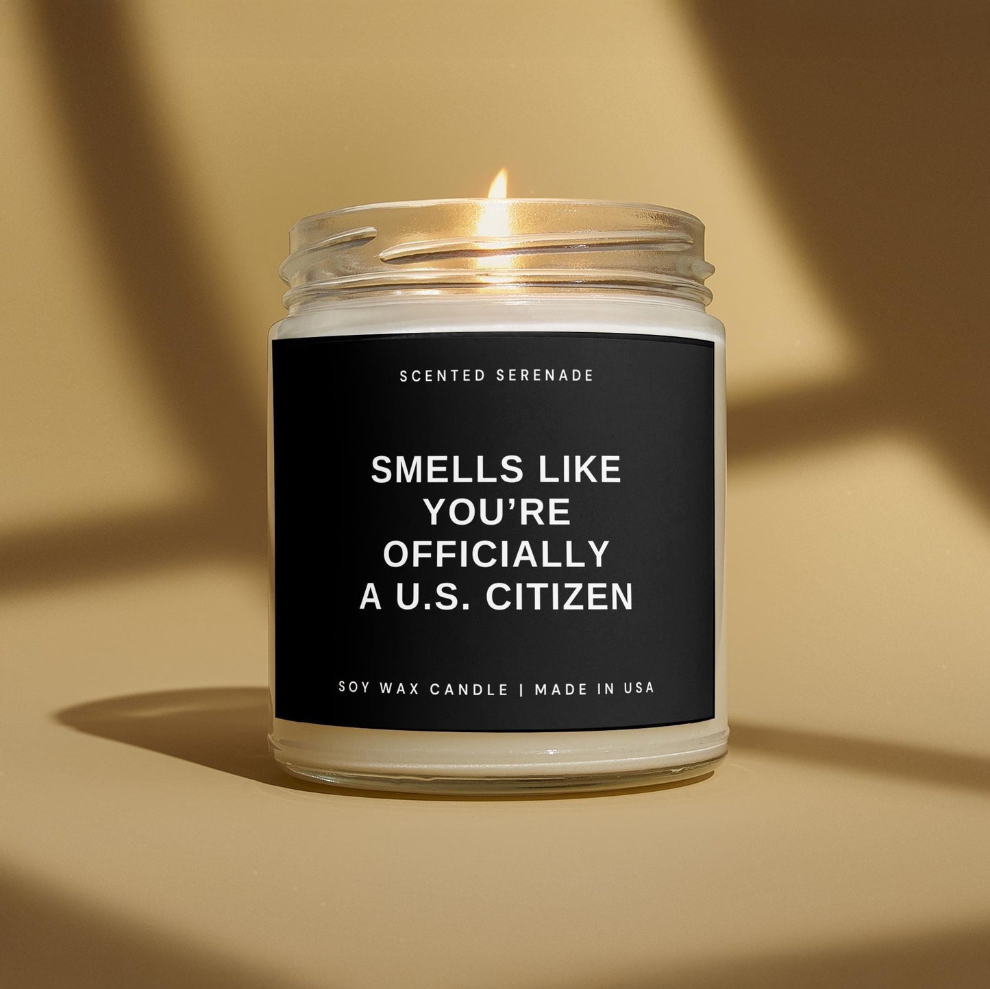 United States Citizenship Candle, Funny Citizenship Gifts