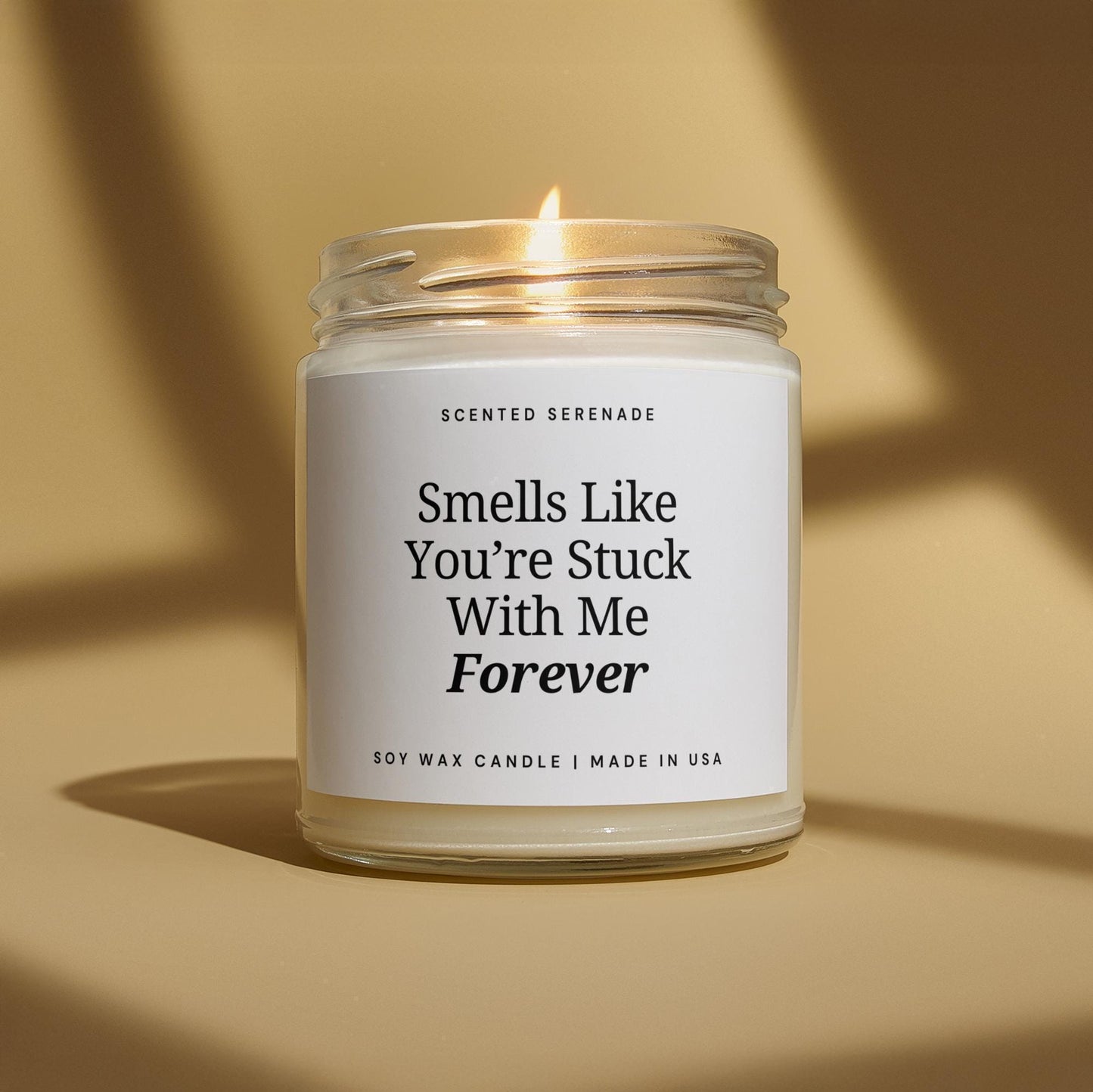Stuck With Me Candle, Anniversary Gift, Valentines Day, Engagement Gifts, Wedding Gifts