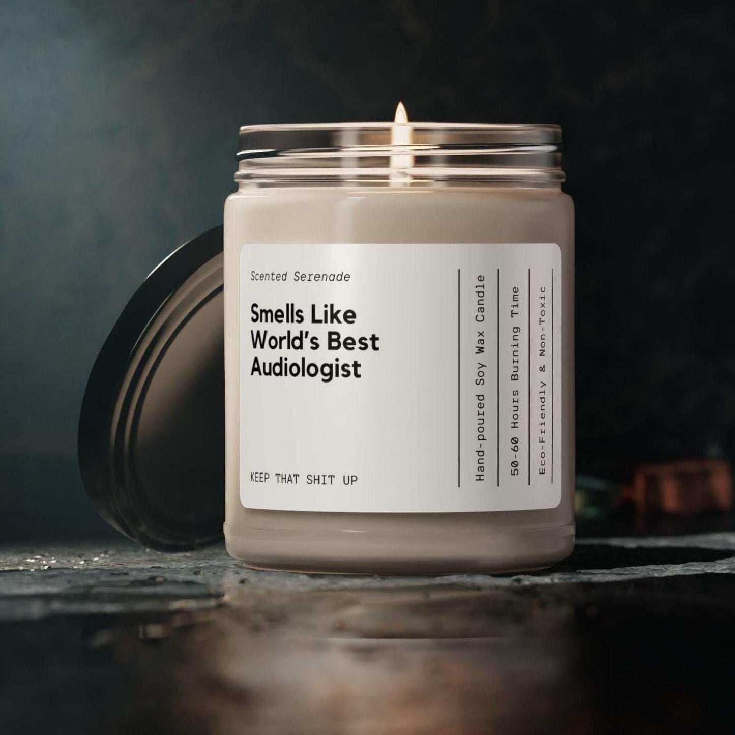 World's Best Audiologist Candle, Audiologist Gift, Gift for Audiologist, Ear Doctor Gift, Audiology Office Decor, Hearing Specialist