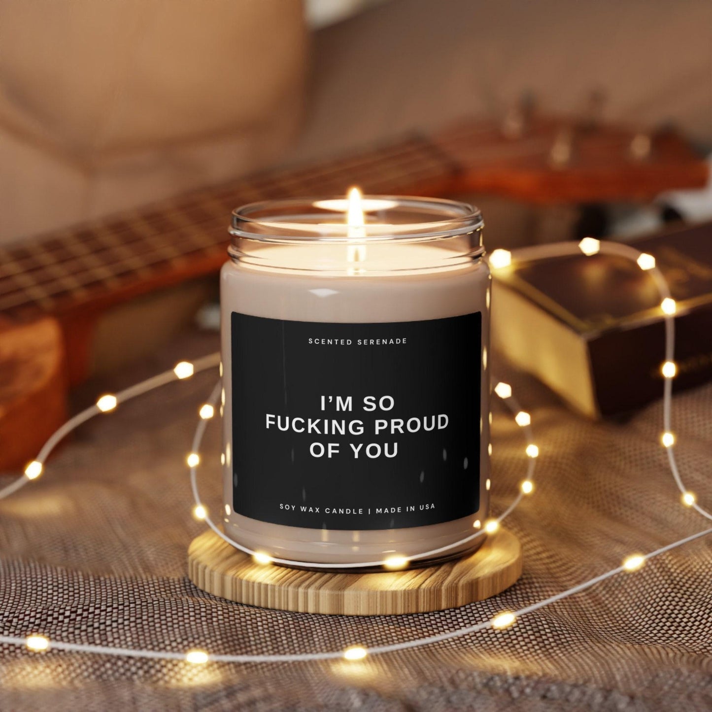 Proud of You Candle, Congratulations Gift, New Job Gift, Proud of You Gift, Graduation Gift, Graduation Candle